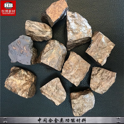 CuY Cobre Ytrium Master Alloy para aditivos en fundiciones de cobre Y 10% 20% proveedor