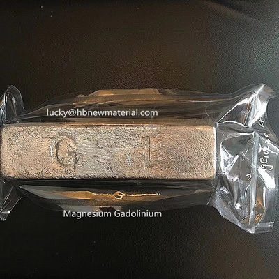 Alguace de magnesio y gadolinio MgGd25 MgGd30 para mejorar las propiedades físicas del producto de magnesio proveedor