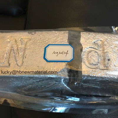 MgNd Metal de tierras raras Magnesio Aleación de neodimio Refinado de grano Endurecimiento proveedor
