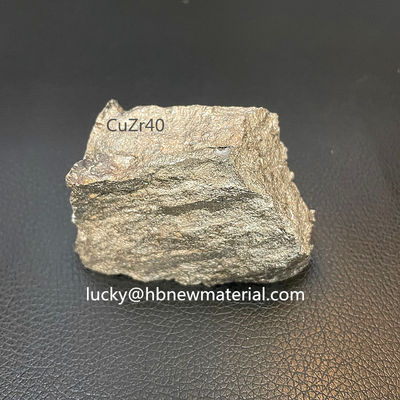 Fabricación de aleaciones de cobre, circonio y CuZr40 proveedor