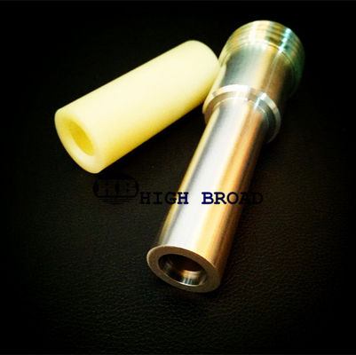 2 ″ Contratista Hilos Long Venturi Sandblaster Boquilla con chaqueta de aluminio proveedor