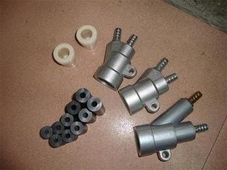 Boquilla Venturi de boquilla de carburo de boro b4c ametralladora de chorro de arena de succión proveedor