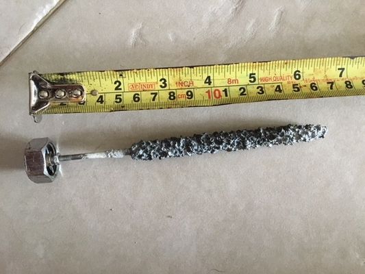 Varilla de ánodo de magnesio de sacrificio para tanques de acero antioxidante en agua, NPT 3/4" NPT 1" proveedor