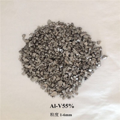 AlV 5-85% de aleación de vanadio-aluminio Maestra de aleación / Maestra de aleación basada en aluminio proveedor