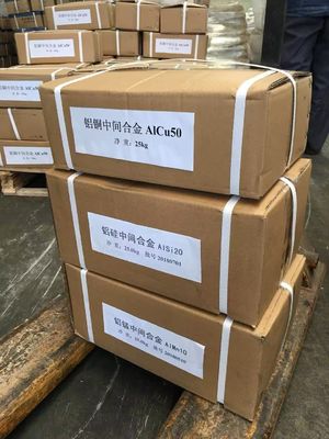 AlCu 50% de aleación de cobre de aluminio de China Fabricante proveedor