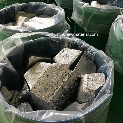 MgNd MgY MgZr Ingot de aleación maestra de aluminio para aeroespacial proveedor
